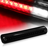 1994-1999 Chevy GMC C/K C10 C1500 C2500 C3500 LED Third Brake Light with Cargo Light - Black Housing Smoked Lens