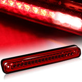 1988-2000 Chevrolet GMC C/K C10 C1500 C2500 C3500 LED Third Brake Light with Cargo Light - Chrome Housing Red Lens