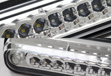 1988-2000 Chevrolet GMC C/K C10 C1500 C2500 C3500 LED Third Brake Light with Cargo Light - Chrome Housing Clear Lens