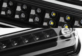 1994-1999 Chevy GMC C/K C10 C1500 C2500 C3500 26-LED Third Brake Light with Cargo Light - Black Housing Clear Lens