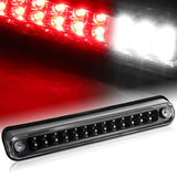 1994-1999 Chevy GMC C/K C10 C1500 C2500 C3500 26-LED Third Brake Light with Cargo Light - Black Housing Clear Lens
