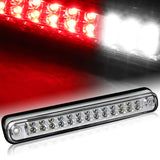 1994-1999 Chevy GMC C/K C10 C1500 C2500 C3500 26-LED Third Brake Light with Cargo Light - Chrome Housing Clear Lens