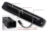 1999-2006 GMC Sierra LED Third Brake Light with Cargo Light - Black Housing Smoked Lens