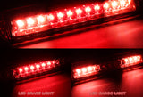 1999-2006 GMC Sierra LED Third Brake Light with Cargo Light - Chrome Housing Red Lens