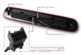 2007-2013 Silverado / Sierra LED Third Brake Light with Cargo Light - Chrome Housing Red Lens