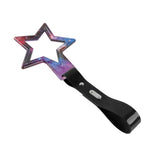 5-Star JDM Tsurikawa Drift Handle Strap – Universal Car Interior Hanging Charm, Galaxy Ring & Black PVC X1
