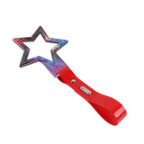 5-Star JDM Tsurikawa Drift Handle Strap – Universal Car Interior Hanging Charm, Galaxy Ring & Red PVC X1