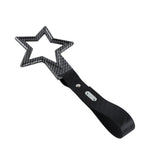 5-Star JDM Tsurikawa Drift Handle Strap – Universal Car Interior Hanging Charm, Carbon Fiber Style Ring & Carbon Fiber Pattern PVC X1
