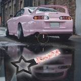 5-Star JDM Tsurikawa Drift Subway Train Bus Handle – Universal Car Interior Hanging Charm, Black Ring & Bosozoku Pink Flowers Pattern Retro Nylon Strap X1