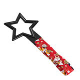 5-Star JDM Tsurikawa Drift Subway Train Bus Handle – Universal Car Interior Hanging Charm, Black Ring & Bosozoku Red Dogs Pattern Retro Nylon Strap X1