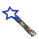 5-Star JDM Tsurikawa Drift Subway Train Bus Handle – Universal Car Interior Hanging Charm, Blue Ring & Bosozoku Green Waves Pattern Retro Nylon Strap X1