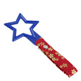 5-Star JDM Tsurikawa Drift Subway Train Bus Handle – Universal Car Interior Hanging Charm, Blue Ring & Bosozoku Red Flowers Pattern Retro Nylon Strap X1