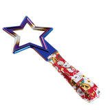 5-Star JDM Tsurikawa Drift Subway Train Bus Handle – Universal Car Interior Hanging Charm, Burnt Blue Ring & Bosozoku Red Cats Pattern Retro Nylon Strap X1