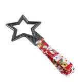 5-Star JDM Tsurikawa Drift Subway Train Bus Handle – Universal Car Interior Hanging Charm, Carbon Fiber Style Ring & Bosozoku Red Cats Pattern Retro Nylon Strap X1