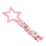 5-Star JDM Tsurikawa Drift Subway Train Bus Handle – Universal Car Interior Hanging Charm, Pink Ring & Bosozoku Pink Flowers Pattern Retro Nylon Strap X1