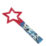 5-Star JDM Tsurikawa Drift Subway Train Bus Handle – Universal Car Interior Hanging Charm, Red Ring & Bosozoku Blue Waves Pattern Retro Nylon Strap X1