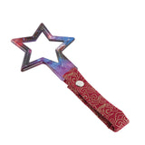 5-Star JDM Tsurikawa Drift Subway Train Bus Handle – Universal Car Interior Hanging Charm, Galaxy Ring & Bosozoku Red Clouds Pattern Retro Nylon Strap X1