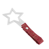 5-Star JDM Tsurikawa Drift Subway Train Bus Handle – Universal Car Interior Hanging Charm, White Ring & Bosozoku Red Clouds Pattern Retro Nylon Strap X1