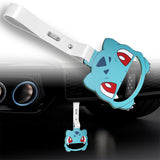 1PCS Car Accessory JDM Bulbasaur TSURIKAWA Ring White PVC Train Bus Handle Strap