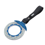 Anime Brake Disc Rotor JDM Tsurikawa Drift Subway Train Bus Handle Strap – Universal Car Interior Hanging Charm, Carbon Fiber Pattern PVC X1