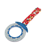 Anime Brake Disc Rotor JDM Tsurikawa Drift Subway Train Bus Handle Strap – Universal Car Interior Hanging Charm, Bosozoku Red Dogs Pattern Retro Nylon Strap X1