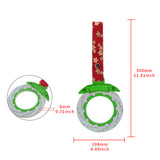 Anime Brake Disc Rotor JDM Tsurikawa Drift Subway Train Bus Handle Strap – Universal Car Interior Hanging Charm, Bosozoku Red Flowers Pattern Retro Nylon Strap X1