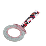 Anime Brake Disc Rotor JDM Tsurikawa Drift Subway Train Bus Handle Strap – Universal Car Interior Hanging Charm, Bosozoku Black Cats Pattern Retro Nylon Strap X1