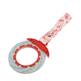 Anime Brake Disc Rotor JDM Tsurikawa Drift Subway Train Bus Handle Strap – Universal Car Interior Hanging Charm, Bosozoku Pink Flowers Pattern Retro Nylon Strap X1