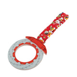 Anime Brake Disc Rotor JDM Tsurikawa Drift Subway Train Bus Handle Strap – Universal Car Interior Hanging Charm, Bosozoku Red Dogs Pattern Retro Nylon Strap X1