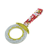 Anime Brake Disc Rotor JDM Tsurikawa Drift Subway Train Bus Handle Strap – Universal Car Interior Hanging Charm, Bosozoku Red Cats Pattern Retro Nylon Strap X1