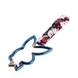 Bunny JDM Tsurikawa Drift Subway Train Bus Handle Strap – Universal Car Interior Hanging Charm, Bosozoku Black Cats Pattern Retro Nylon Strap X1