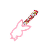 Bunny JDM Tsurikawa Drift Subway Train Bus Handle Strap – Universal Car Interior Hanging Charm, Bosozoku Red Cats Pattern Retro Nylon Strap X1