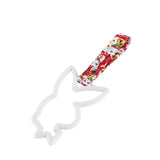 Bunny JDM Tsurikawa Drift Subway Train Bus Handle Strap – Universal Car Interior Hanging Charm, Bosozoku Red Cats Pattern Retro Nylon Strap X1