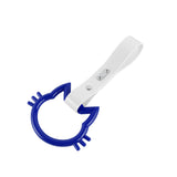 Cat-Shaped Kitty JDM Tsurikawa Drift Subway Train Bus Handle Strap – Universal Car Interior Hanging Charm, White PVC X1