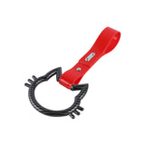 Cat-Shaped Kitty JDM Tsurikawa Drift Subway Train Bus Handle Strap – Universal Car Interior Hanging Charm, Red PVC X1