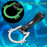 Cat-Shaped Kitty JDM Tsurikawa Drift Subway Train Bus Handle Strap – Universal Car Interior Hanging Charm, Black PVC X1