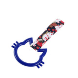 Cat-Shapped Kitty JDM Tsurikawa Drift Subway Train Bus Handle Strap – Universal Car Interior Hanging Charm, Bosozoku Black Cats Pattern Retro Nylon Strap X1