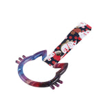 Cat-Shapped Kitty JDM Tsurikawa Drift Subway Train Bus Handle Strap – Universal Car Interior Hanging Charm, Bosozoku Black Cats Pattern Retro Nylon Strap X1