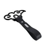 Japanese Cloud-Shaped JDM Tsurikawa Drift Subway Train Bus Handle Strap – Universal Car Interior Hanging Charm, Carbon Fiber Pattern PVC X1