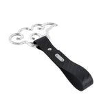 Japanese Cloud-Shaped JDM Tsurikawa Drift Subway Train Bus Handle Strap – Universal Car Interior Hanging Charm, Carbon Fiber Pattern PVC X1