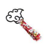 Japanese Cloud-Shaped JDM Tsurikawa Drift Subway Train Bus Handle Strap – Universal Car Interior Hanging Charm, Bosozoku Red Cats Pattern Retro Nylon Strap X1