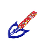 Devil Horns Broken Heart JDM Tsurikawa Drift Subway Train Bus Handle Strap – Universal Car Interior Hanging Charm, Bosozoku Red Dogs Pattern Retro Nylon Strap X1