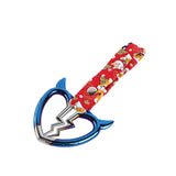Devil Horns Broken Heart JDM Tsurikawa Drift Subway Train Bus Handle Strap – Universal Car Interior Hanging Charm, Bosozoku Red Dogs Pattern Retro Nylon Strap X1