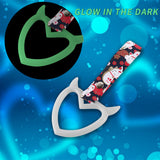 Devil Horns Heart JDM Tsurikawa Drift Subway Train Bus Handle Strap – Universal Car Interior Hanging Charm, Bosozoku Black Cats Pattern Retro Nylon Strap X1
