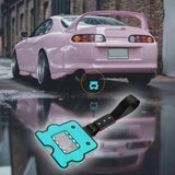 Kawaii Domo Monster Kun JDM Tsurikawa Drift Subway Train Bus Handle Strap – Universal Car Interior Hanging Charm, Black Nylon X1
