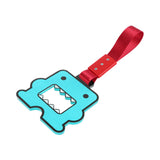 Kawaii Domo Monster Kun JDM Tsurikawa Drift Subway Train Bus Handle Strap – Universal Car Interior Hanging Charm, Red Nylon X1