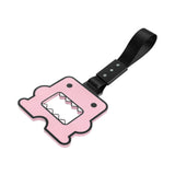 Kawaii Domo Monster Kun JDM Tsurikawa Drift Subway Train Bus Handle Strap – Universal Car Interior Hanging Charm, Black Nylon X1