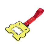 Kawaii Domo Monster Kun JDM Tsurikawa Drift Subway Train Bus Handle Strap – Universal Car Interior Hanging Charm, Red Nylon X1