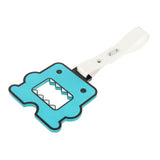 Kawaii Domo Monster Kun JDM Tsurikawa Drift Subway Train Bus Handle Strap – Universal Car Interior Hanging Charm, White PVC X1