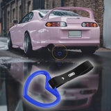 Heart Shape JDM Tsurikawa Drift Subway Train Bus Handle Strap – Universal Car Interior Hanging Charm, Black PVC X1